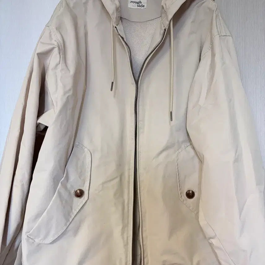 [BUNJANG] Rough Side Hilpaka Jacket Beige / 러프사이드 힐파카 자켓 베이지 (2)