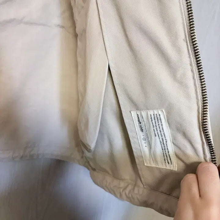 [BUNJANG] Rough Side Hilpaka Jacket Beige / 러프사이드 힐파카 자켓 베이지 (2)