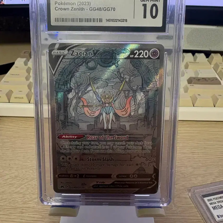 [BUNJANG] Pokemon Zacian SAR CGC 10 Card / 북미판 자시안 Sar [cgc 10]