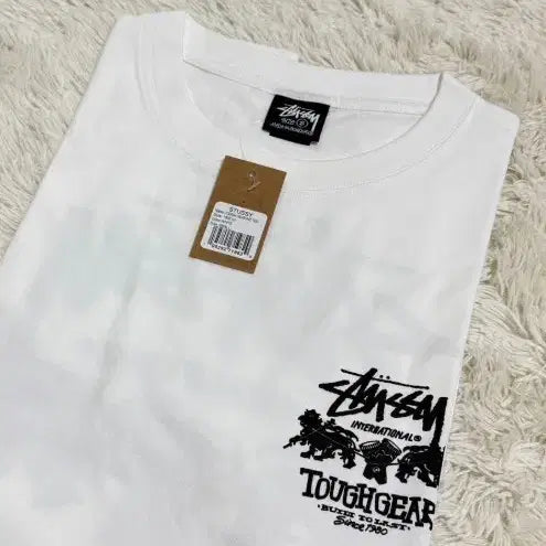 [BUNJANG] Stussy International Tough Gear Short Sleeve T-Shirt / 