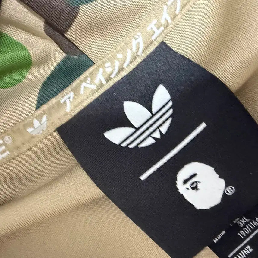 [BUNJANG] BAPE x Adidas Beckem Denim Jacket 3XL / 베이프 아디다스 녹계 3XL 베디다스