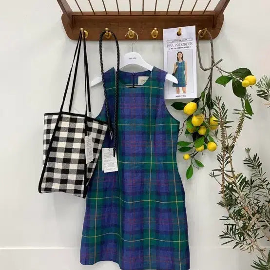 [BUNJANG] Zellaby &amp; You Style Checkered Dress / 젤라비 앤유 st 체크원피스