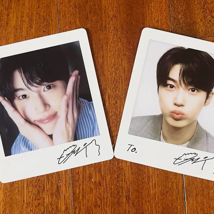 [BUNJANG] Byun Woo-seok Signed Polaroid Photocard Bundle Set / 변우석 폴라로이트 싸인 포토카드 포카 일괄 양도
