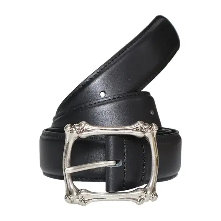 [BUNJANG] Kamien x MJD Bone Belt Black / 카미엔 x MJD 본 벨트 블랙