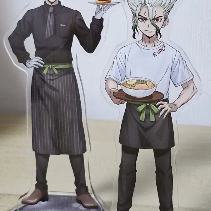 [BUNJANG] Dr. Stone Senku Ishigami Lawson Collaboration Acrylic Stand Set / 닥터스톤 로손100 제노 센쿠 아크릴 스탠드 일괄