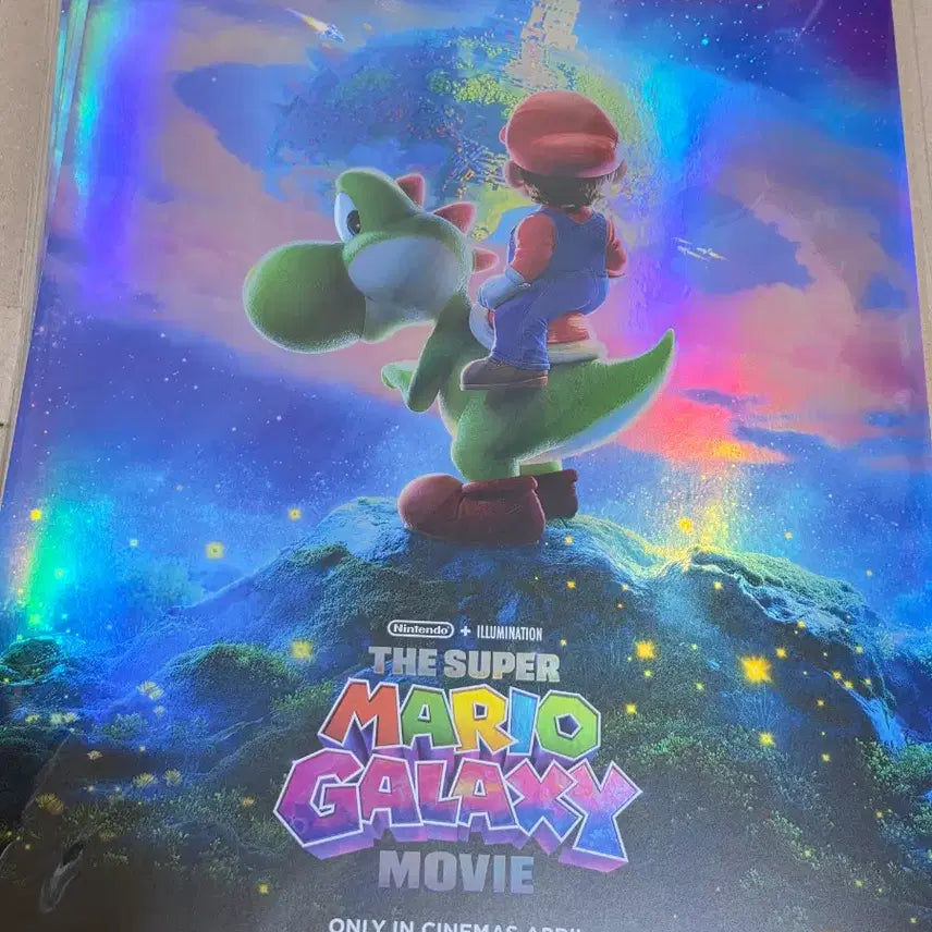 [BUNJANG] Super Mario Galaxy Poster Goods Package / 슈퍼마리오 갤럭시 굿즈패키지 포스터