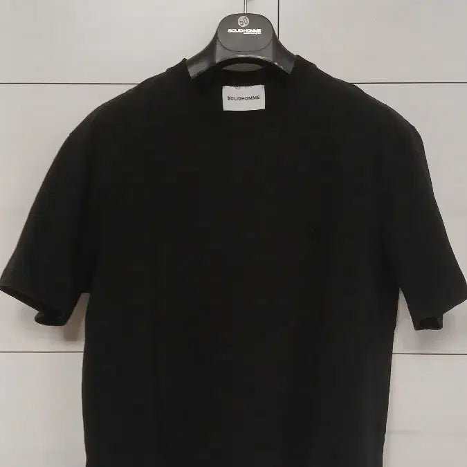 [BUNJANG] Solid Homme Black Sweatshirt EU46 / 솔리드옴므 블랙 맨투맨 티셔츠 EU46사이즈 95