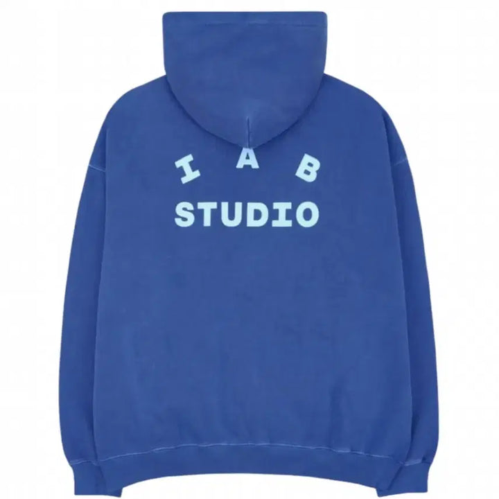 [BUNJANG] IAB Studio Pigment Hoodie Royal Blue XL / 아이앱 스튜디오 피그먼트 후드 로얄블루 XL