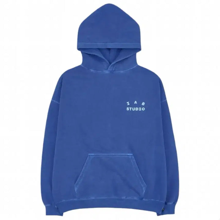 [BUNJANG] IAB Studio Pigment Hoodie Royal Blue XL / 아이앱 스튜디오 피그먼트 후드 로얄블루 XL