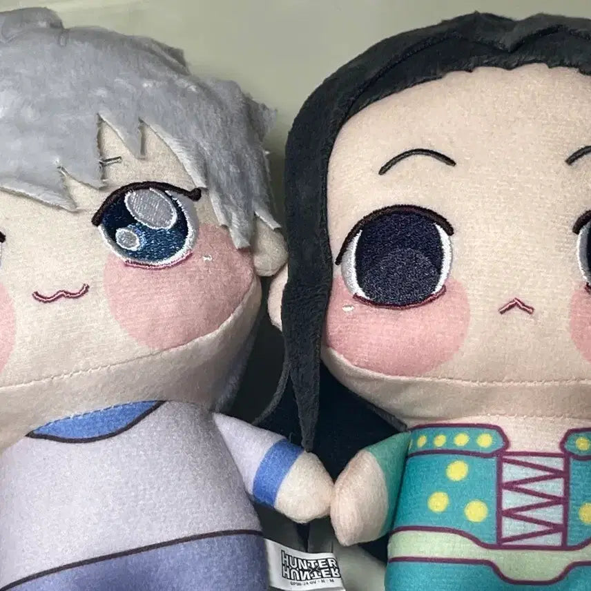 [BUNJANG] Hunter x Hunter Killua &amp; Illumi Chibi Plush Bundle / 헌터헌터 키르아, 이르미 쵸피누이 일괄 판매