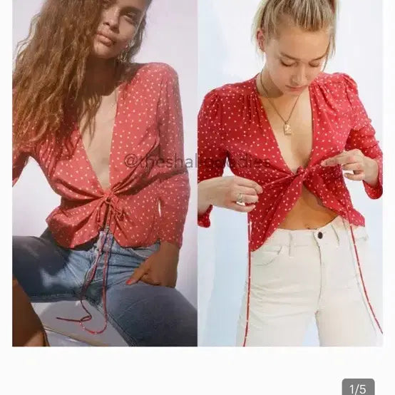 [BUNJANG] Realisation Par Bianca Silk Blouse / 리얼리제이션 파 비앙카 실크100% 블라우스