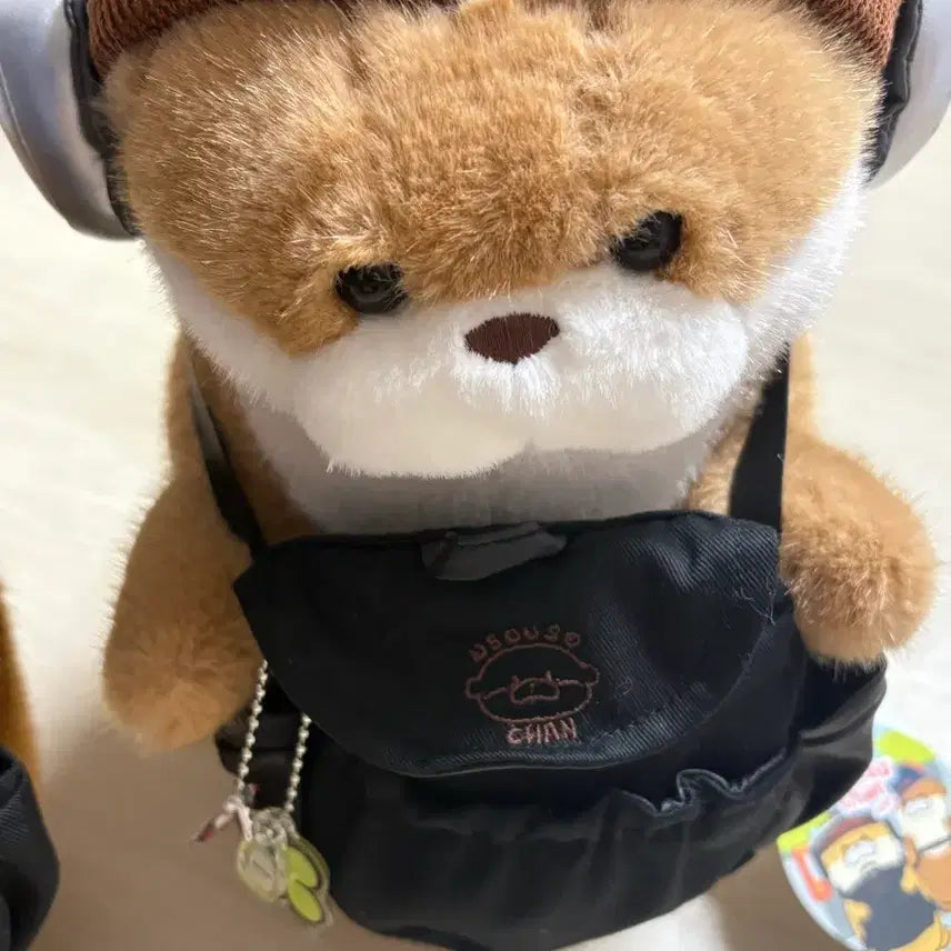 [BUNJANG] Woosoo Woosoo Jjang University Student Headset Medium Doll Set New / 우소우소짱 대학로 대학생 헤드셋 중형인형 세트 새상품