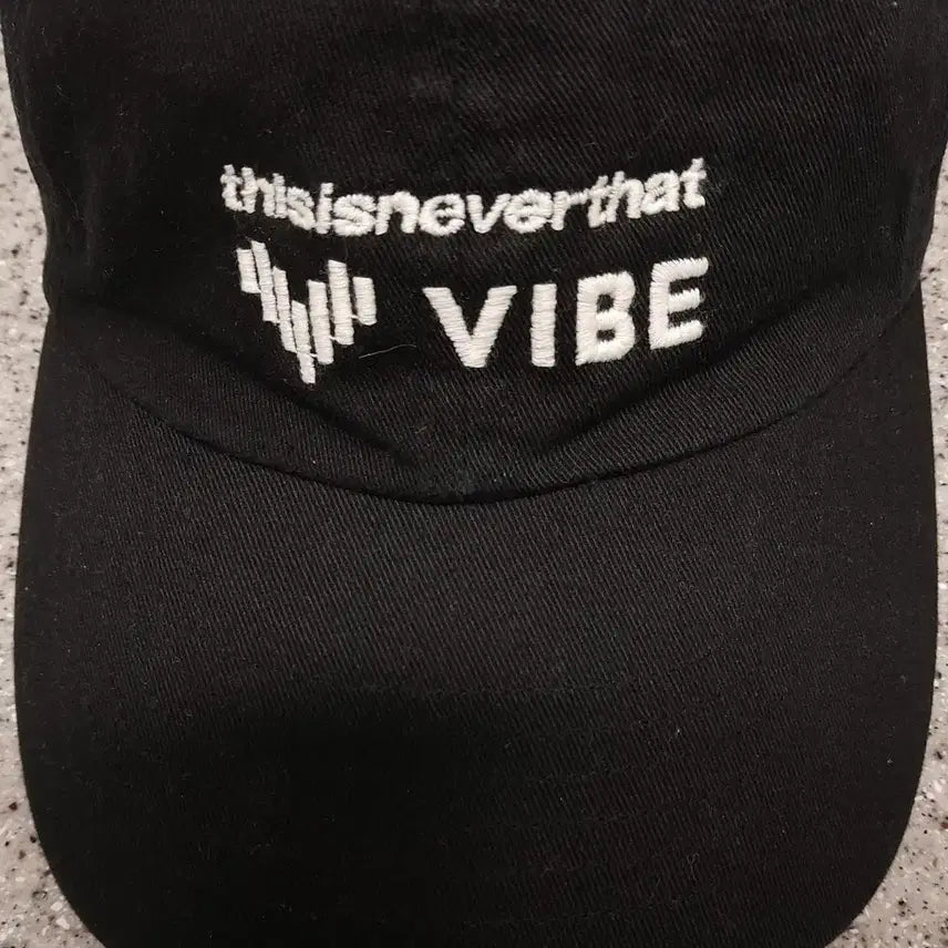 [BUNJANG] thisisneverthat x VIBE Ball Cap (Black) / 디스이즈네버댓 x 바이브 볼캡 (블랙)