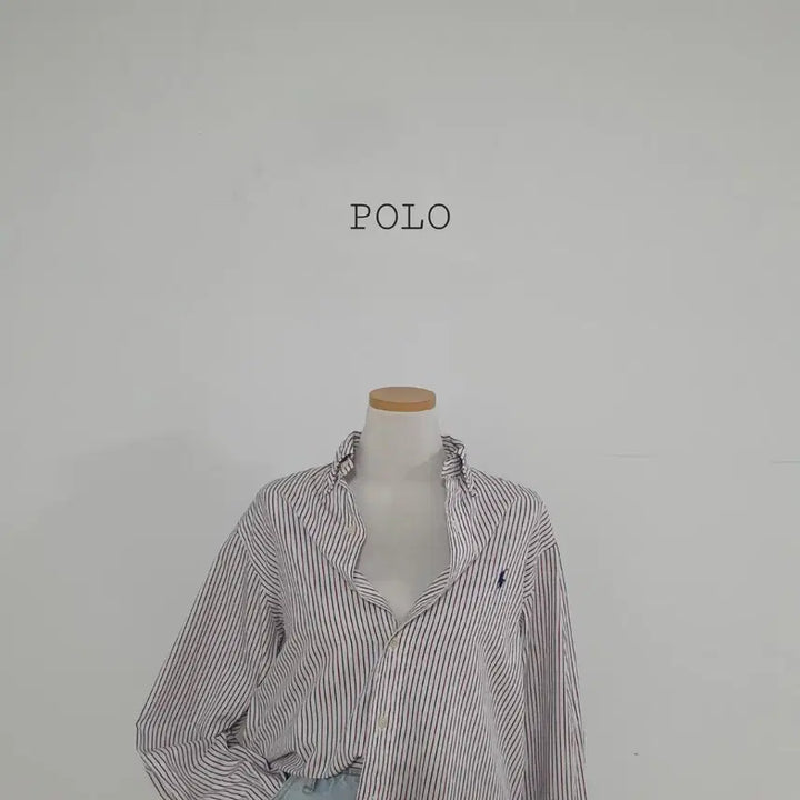 [BUNJANG] Polo Ralph Lauren Striped Button-Down Shirt / No.26042804 폴로 랄프로렌 스트라이프 셔츠