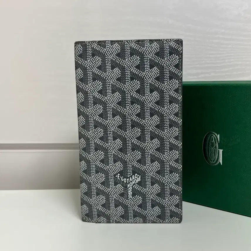 [BUNJANG] Goyard Saint Roch Long Wallet Grey / [정품] 고야드 생로슈 장지갑 그레이