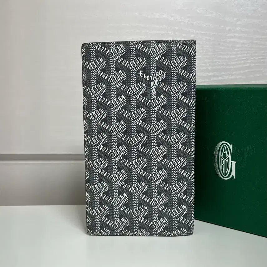 [BUNJANG] Goyard Saint Roch Long Wallet Grey / [정품] 고야드 생로슈 장지갑 그레이