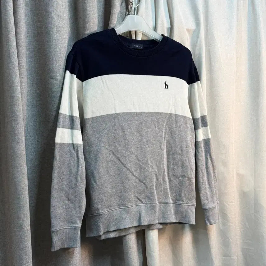 [BUNJANG] HAZZYS Cotton Long-Sleeve Sweatshirt T-Shirt XL / [XL] HAZZYS 헤지스 코튼 긴팔 맨투맨 티셔츠