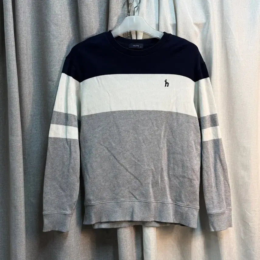 [BUNJANG] HAZZYS Cotton Long-Sleeve Sweatshirt T-Shirt XL / [XL] HAZZYS 헤지스 코튼 긴팔 맨투맨 티셔츠