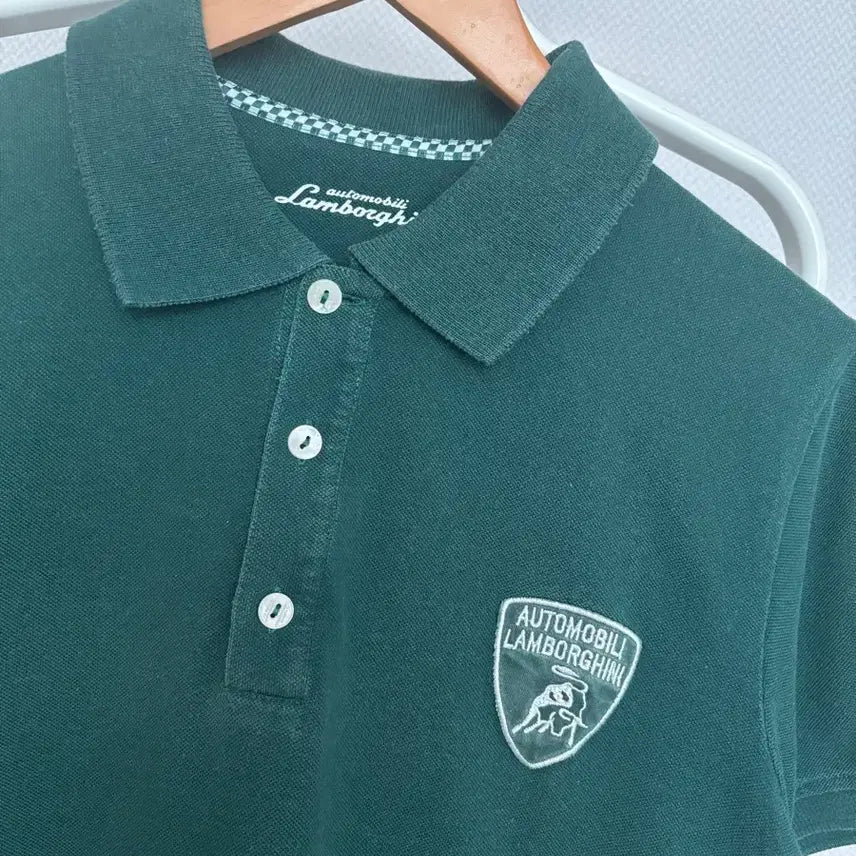 [BUNJANG] Lamborghini Short Sleeve Polo Shirt / 람보르기니 반팔 카라 티셔츠