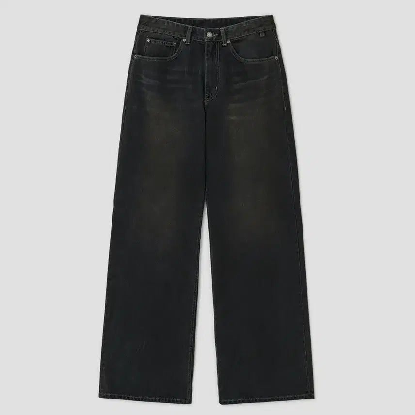 [BUNJANG] Bellier True Wide Dimming Black Jeans W30/L32 / 벨리에 트루와이드 디밍블랙 W30/L32