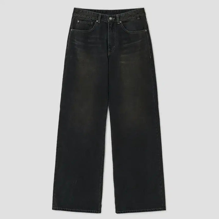 [BUNJANG] Bellier True Wide Dimming Black Jeans W30/L32 / 벨리에 트루와이드 디밍블랙 W30/L32