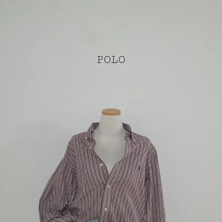 [BUNJANG] Polo Ralph Lauren Striped Shirt / No.26042806 폴로 랄프로렌 스트라이프 셔츠