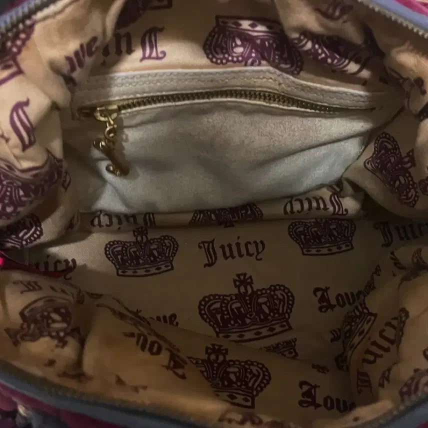 [BUNJANG] Juicy Couture Red Velvet Garu Shoulder Bag / 쥬시꾸뛰르 레드 벨벳 갸루 숄더백