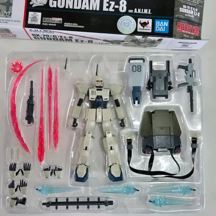 [BUNJANG] Bandai Robot Spirits Ez-8 Anime Ver. (Ankle Improved) / 로봇혼 08소대 아니메 Ez-8 로보트혼 반다이 건담 anime 발목개선