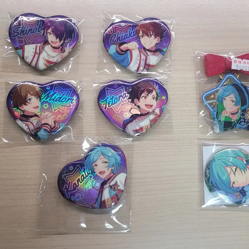 [BUNJANG] Ensemble Stars Yuuseitai Can Badge Bundle Set / 앙스타 유성대 캔뱃지 일괄