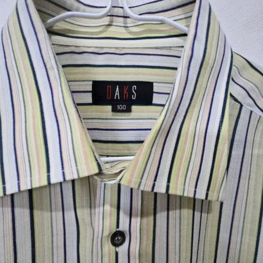 [BUNJANG] DAKS Striped Shirt 100 / DAKS 스트라이프 셔츠 100