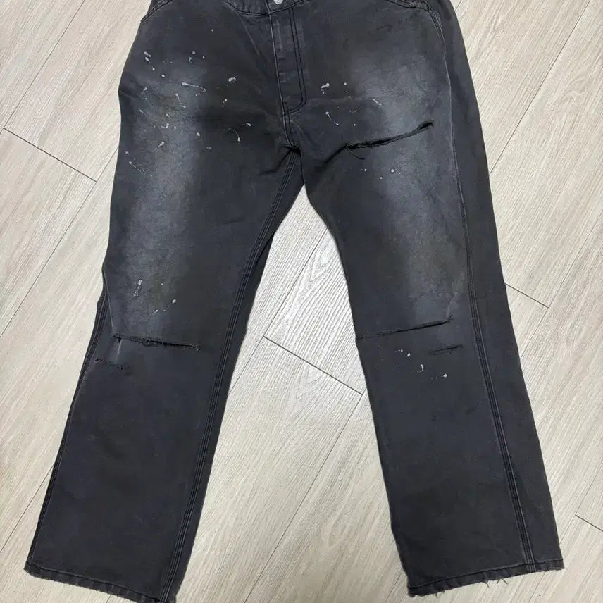 [BUNJANG] LOSTFOUND SUPPLY 30 YEARS DYED WORK PANTS WASHI / 로스트타운서플라이 30 YEARS DYED WORK PANTS WASHI