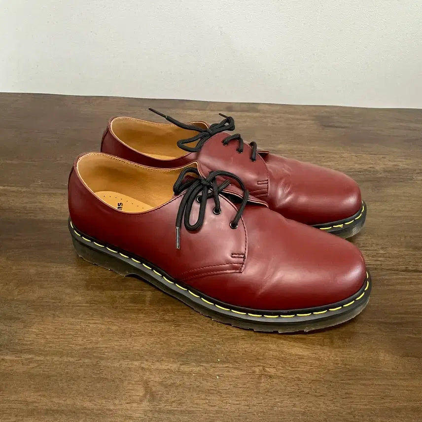 [BUNJANG] Dr. Martens 1461 Cherry Red Shoes / [300] 닥터마틴 1461 체리레드