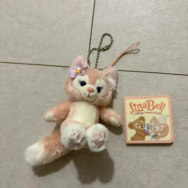 [BUNJANG] DisneySea Linabell Mascot Plush Keyring / 도쿄 디즈니씨 리나벨 마스코트 인형 키링 더피와 친구들
