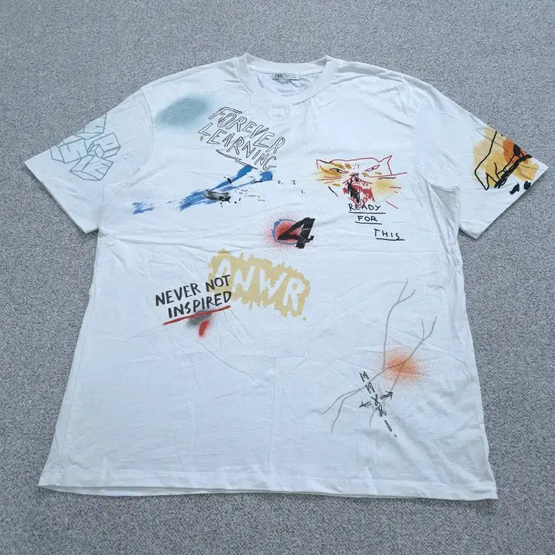 [BUNJANG] Zara XL Short Sleeve T-Shirt / XL 자라 반팔 티 | C