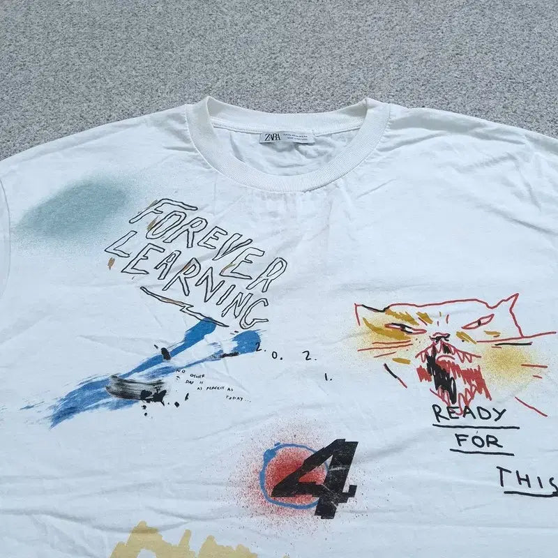 [BUNJANG] Zara XL Short Sleeve T-Shirt / XL 자라 반팔 티 | C