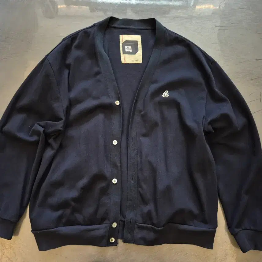[BUNJANG] BEAMS SSZ Oversized Cotton Cardigan Navy / XL~2XL>빔즈SSZ 오버사이즈 가디건
