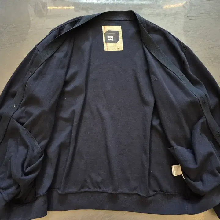 [BUNJANG] BEAMS SSZ Oversized Cotton Cardigan Navy / XL~2XL>빔즈SSZ 오버사이즈 가디건