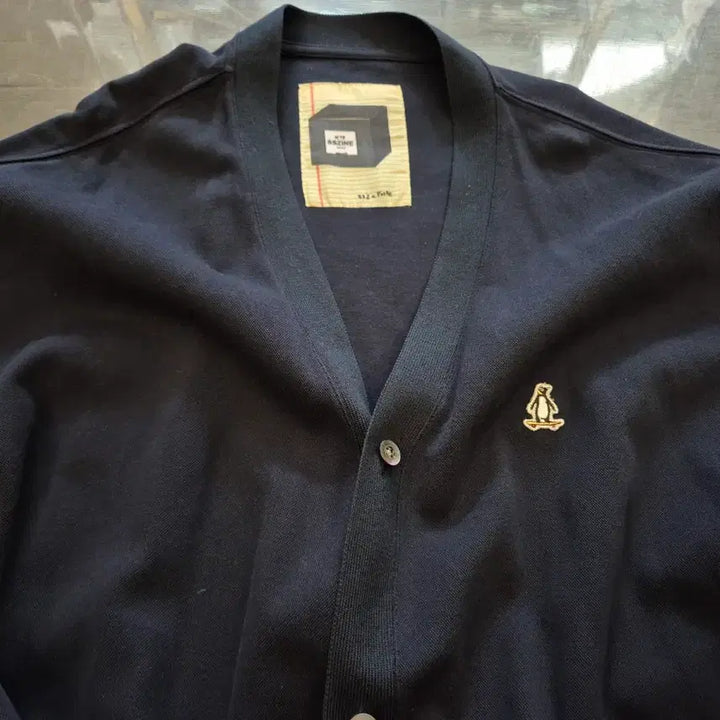 [BUNJANG] BEAMS SSZ Oversized Cotton Cardigan Navy / XL~2XL>빔즈SSZ 오버사이즈 가디건