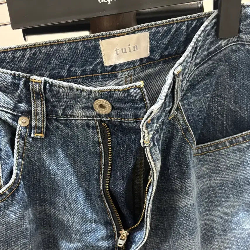 [BUNJANG] Tuin Vain Washed Denim Jeans / Tuin 투인 바인 데님 워시드 블루
