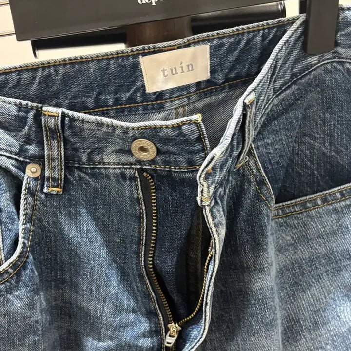 [BUNJANG] Tuin Vain Washed Denim Jeans / Tuin 투인 바인 데님 워시드 블루