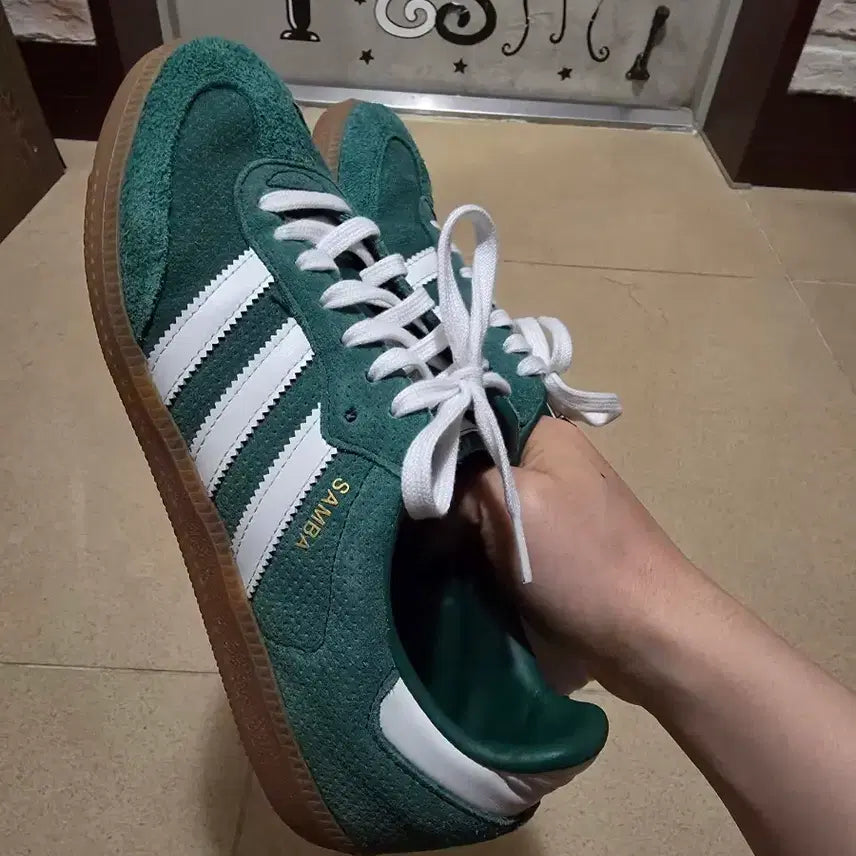 [SOLD OUT] 아디다스 삼바 스웨이드 그린 260