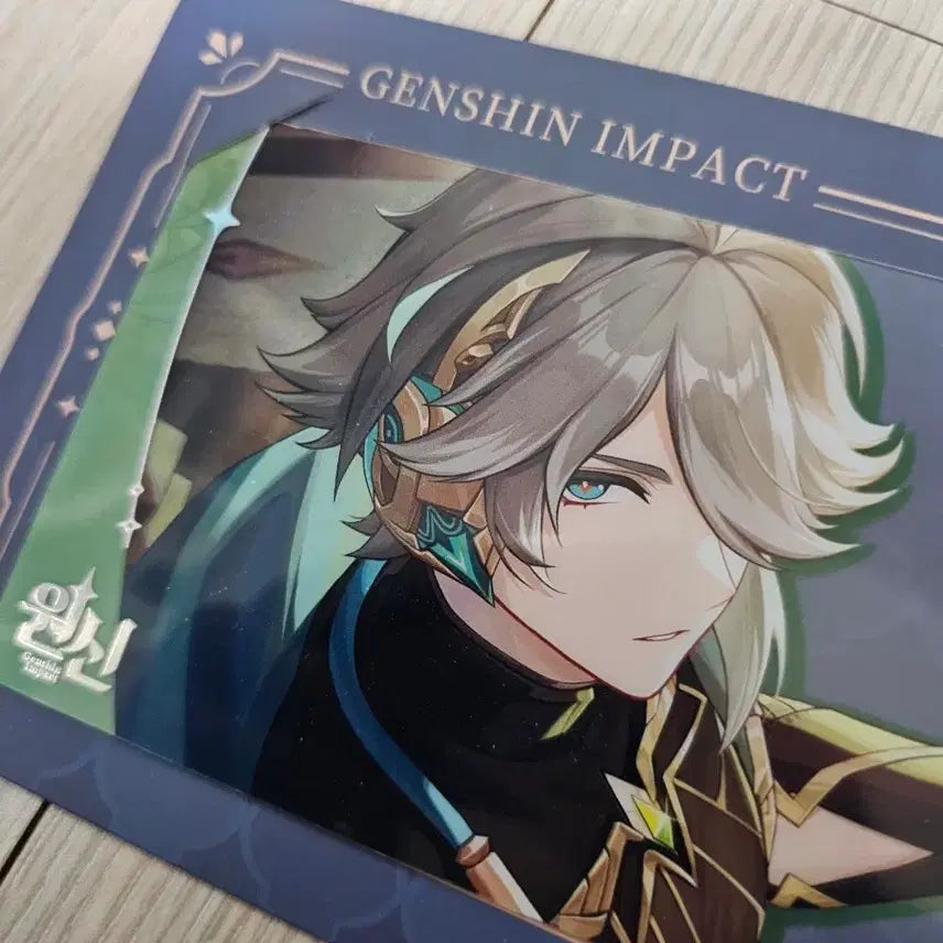 [BUNJANG] Genshin Cafe Alhaitham 50k Special PVC Card / 원신 카페 알하이탐 5만특전 pvc