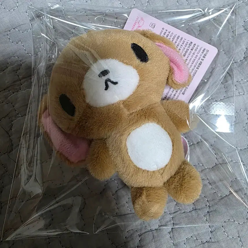 [BUNJANG] Sanrio Sugar Bunnies Kurousa Plush Keychain / 산리오 슈가바니즈 쿠로우사 인형 키링