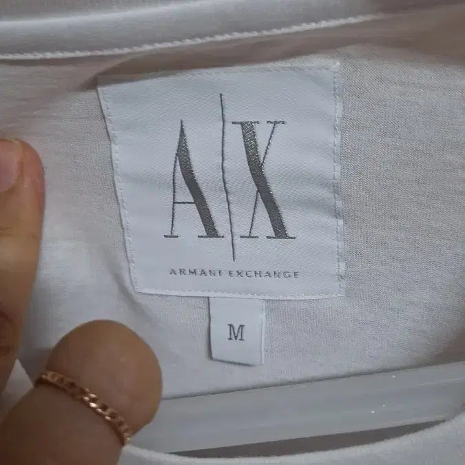 [BUNJANG] AX Armani Exchange Short Sleeve T-Shirt / AX 아르마니 익스체인지 반팔티