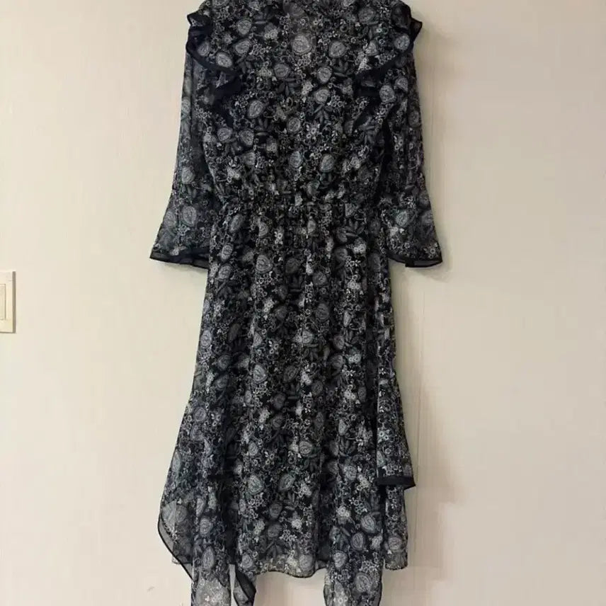 [BUNJANG] Egoist Frill Chiffon Dress / 에고이스트 정가28만 프릴 쉬폰 원피스