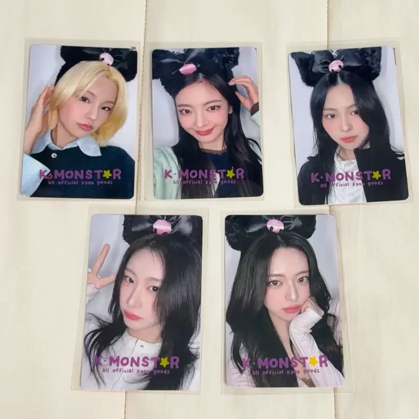 [BUNJANG] ITZY Tunnel Vision Kmonster Taiwan Fanmeeting Photocard / itzy 있지 터널비전 팬싸 kmonster 대만 Taipei 대면 포카