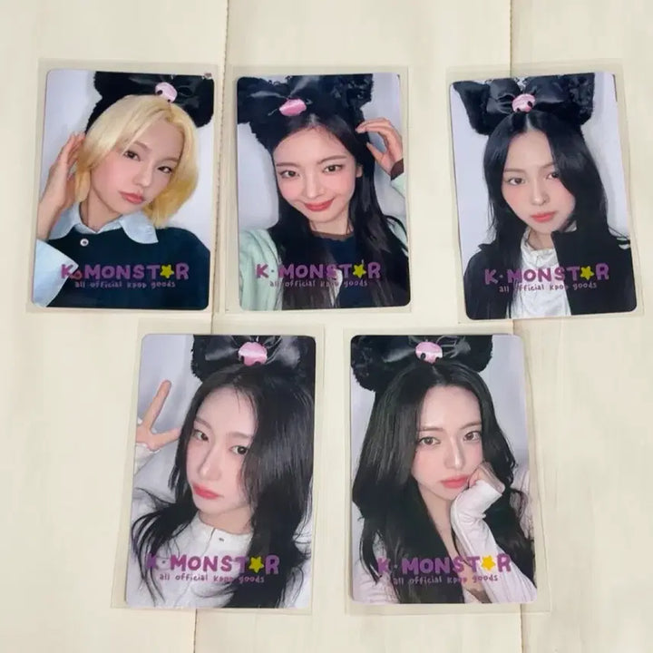 [BUNJANG] ITZY Tunnel Vision Kmonster Taiwan Fanmeeting Photocard / itzy 있지 터널비전 팬싸 kmonster 대만 Taipei 대면 포카