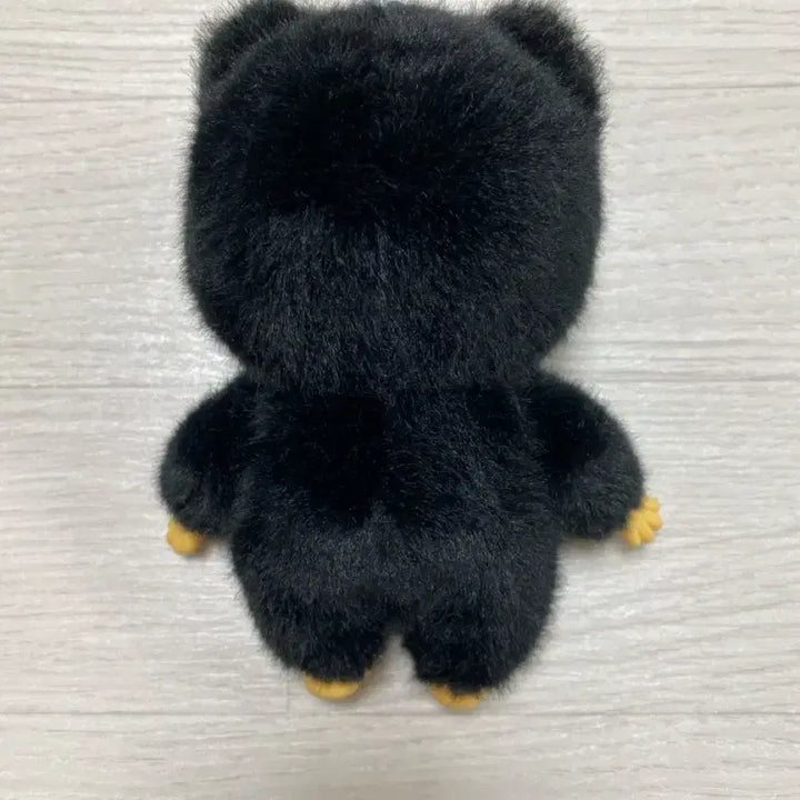 [BUNJANG] Crayon Shin-chan Rabuvu Collaboration Cat Plush Keychain (15cm) / 미사용) 짱구 라부부 인형 키링 고양이