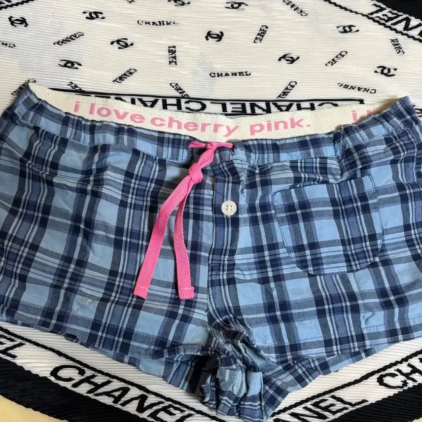 [BUNJANG] PINK Checkered Shorts / PINK 핑크 체크 반바지