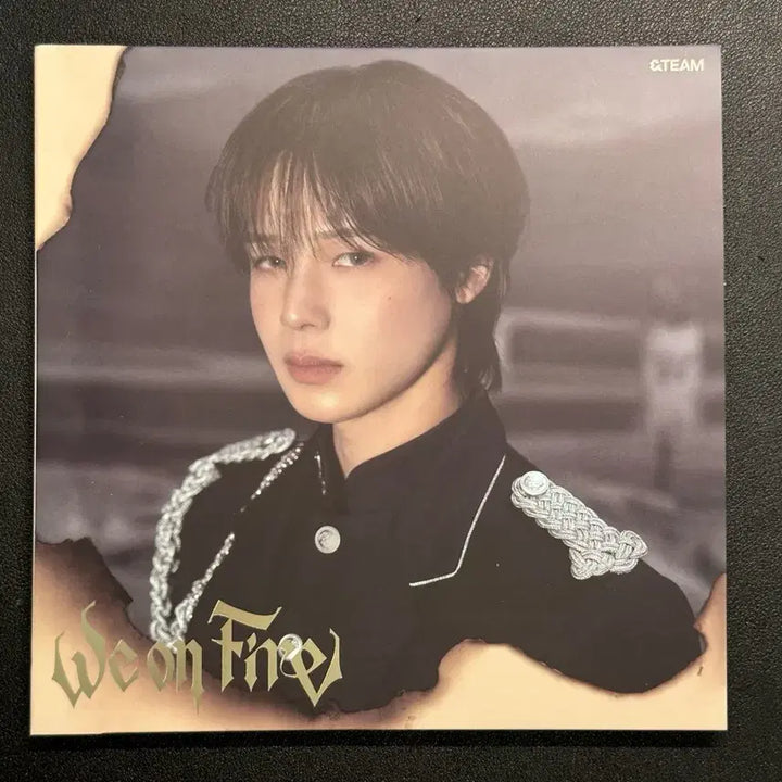 [BUNJANG] &amp;TEAM We On Fire Album Keikei Unsealed Photocard x / 앤팀 (&amp;TEAM) We On Fire 앨범 케이 개봉 양도(포카x)